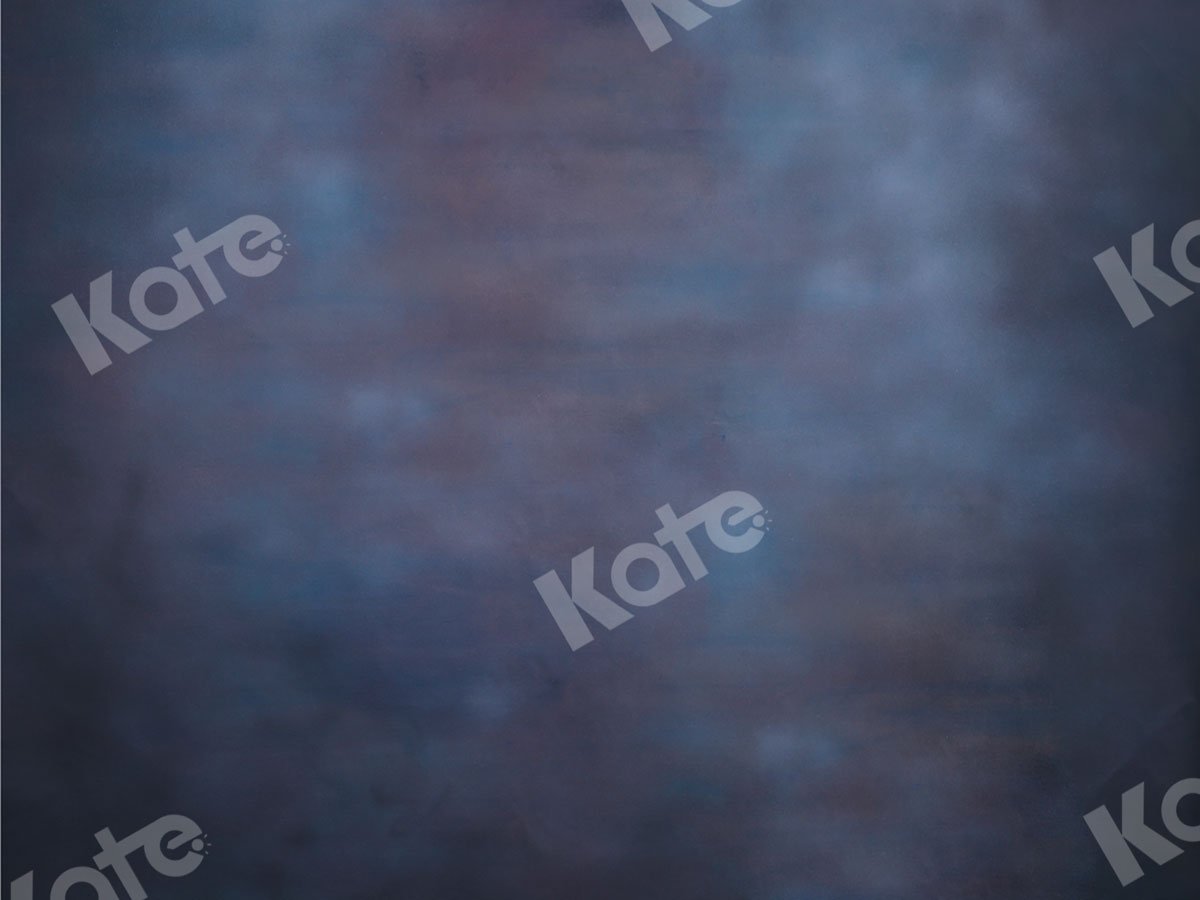 Kate Abstraktes Hintergrund blau mit wenig dunklem Rot von JS Photography