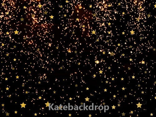Kate Nachthimmel Valentinstag Sterne Schwarz hintergrund für Fotografie Geburtstag - Kate Backdrop.de
