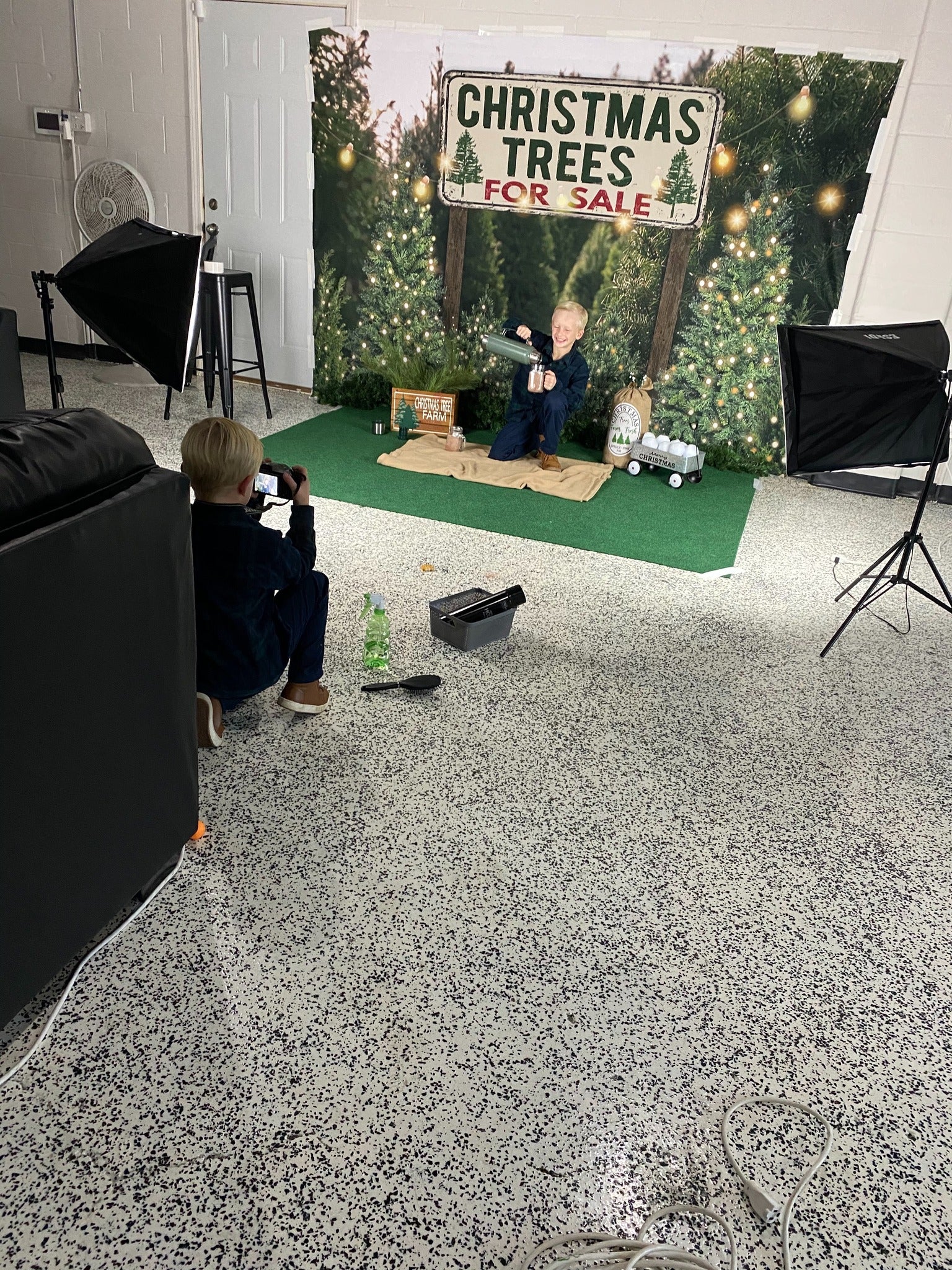 Kate Weihnachtsbaum  Weihnachten Hintergrund für Fotografie - Kate Backdrop.de