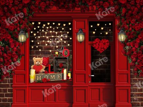 Kate Valentinstag Rose Shop Hintergrund Entworfen von JS Fotografie