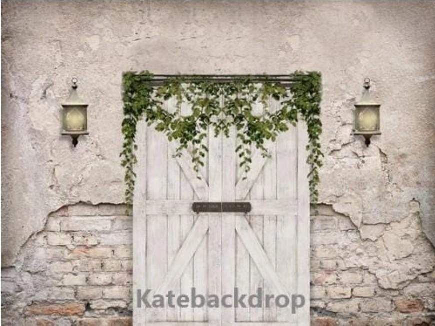 Katebackdrop£ºKate Spring/Easter Barn Door Backdrop for Photography