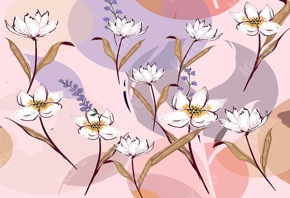 Kate Blumen Rosa Kinder Hintergrund Entworfen von JFCC - Kate Backdrop.de