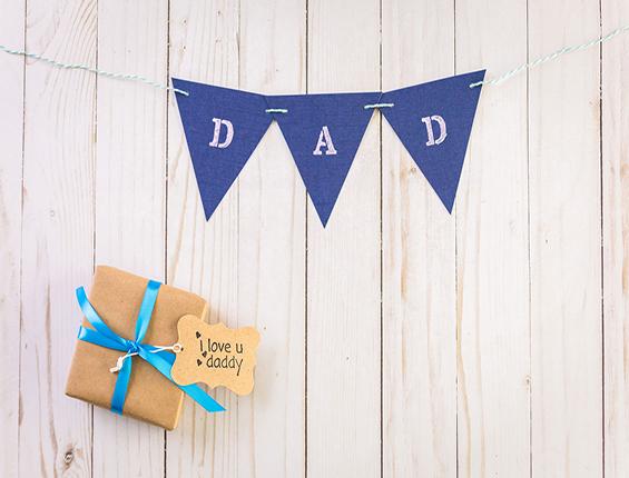 Katebackdrop：Kate Father'S Day Dad Letter Banner Gift Backdrop