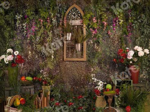 Katebackdrop：Kate Spring Garden Flower Forest Backdrop Designed by Jia Chan Photography