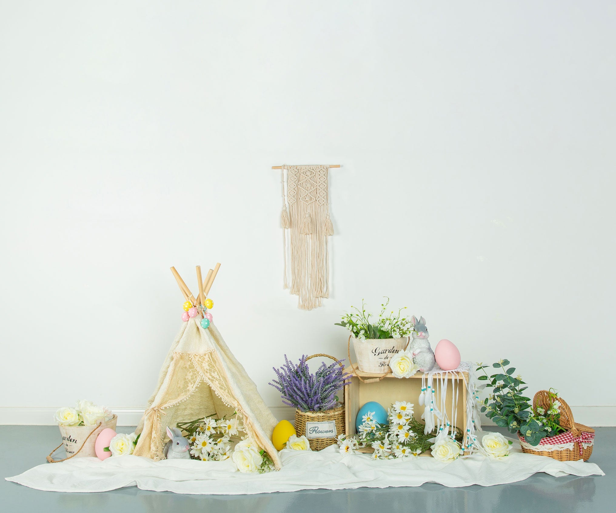 Kate Frühling Ostern Ostereier  Hintergrund entworfen von Jia Chan Photography