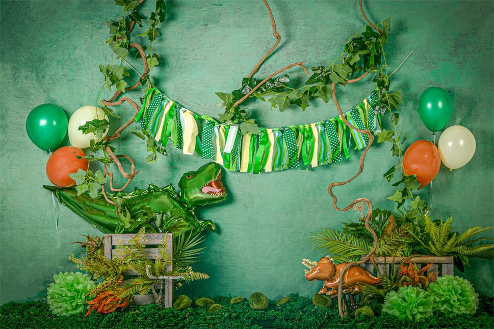 Kate Sommer wilder Dinosaurier Hintergrund Entworfen von Jia Chan Photography
