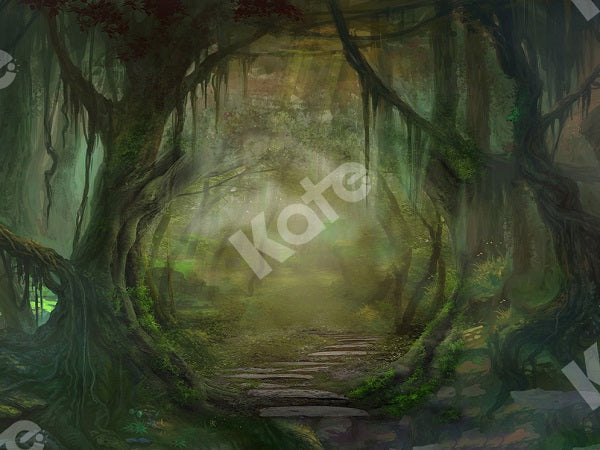 Kate Märchen Hintergrund Wald entworfen von Jia Chan Photography