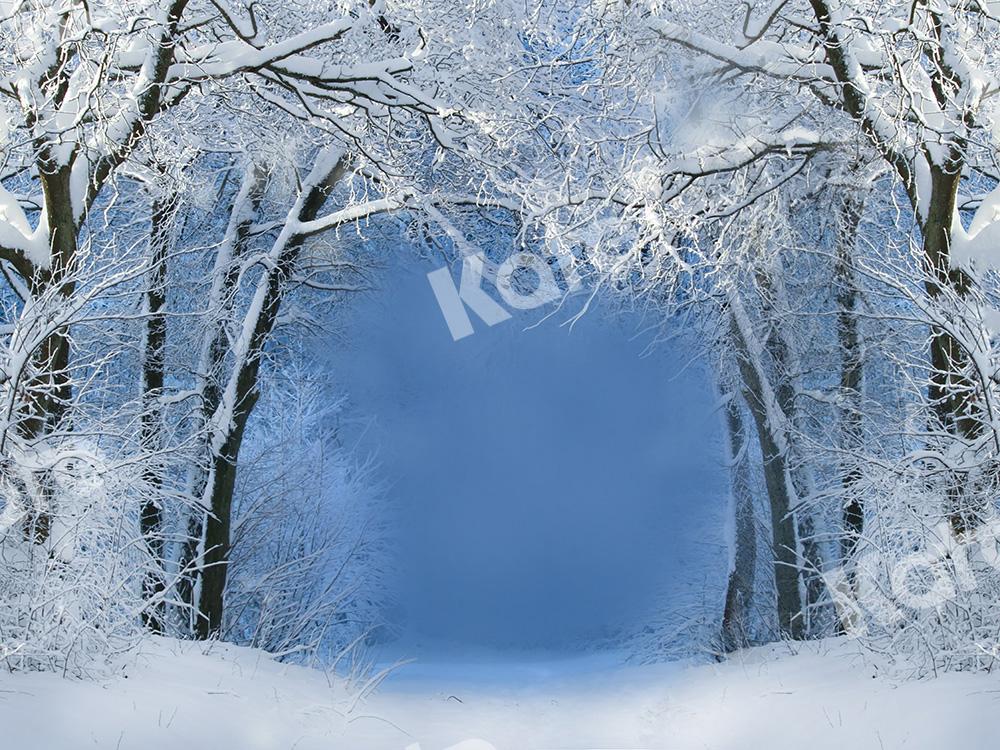 Kate Winterhintergrund Schneewald Entworfen von Chain fotografie