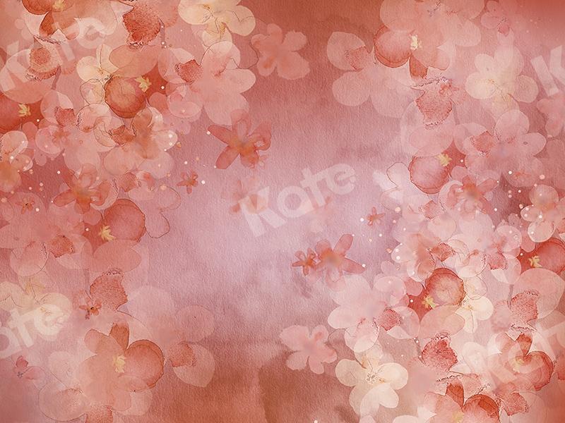 Kate Fine Art Roter Blumenhintergrund Entworfen von GQ - Kate Backdrop.de