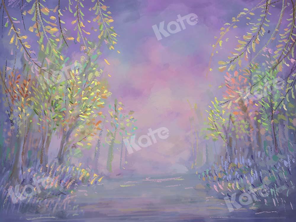 Kate Fine Art Wald Straße Hintergrund Entworfen von GQ - Kate Backdrop.de