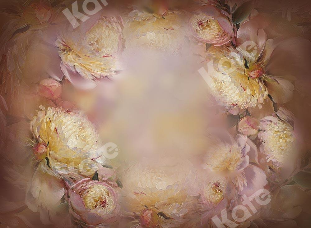 Kate Fine Art Blumen Blüten Hintergrund Entworfen von GQ