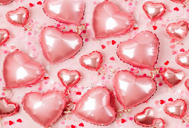Kate Rosa Liebe Herz Hintergrund  Valentinstag von Emetselch - Kate Backdrop.de