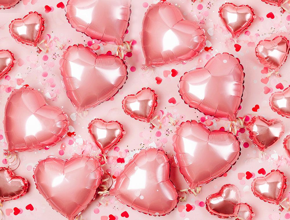 Kate Rosa Liebe Herz Hintergrund  Valentinstag von Emetselch - Kate Backdrop.de