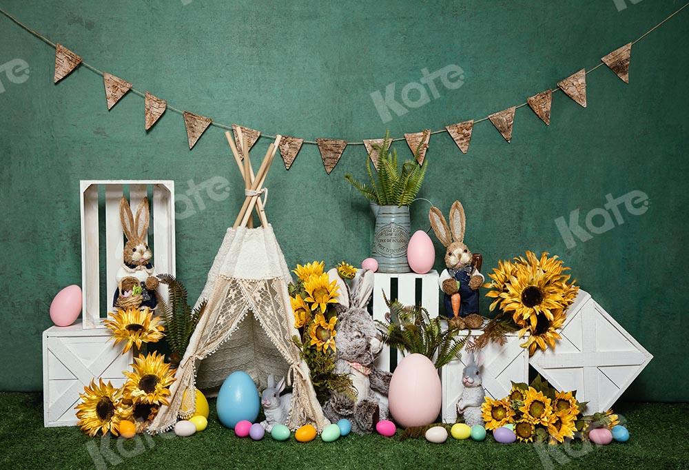 Kate Ostern Zelt Ei Hase  Hase Hintergrund von Emetselch - Kate Backdrop.de