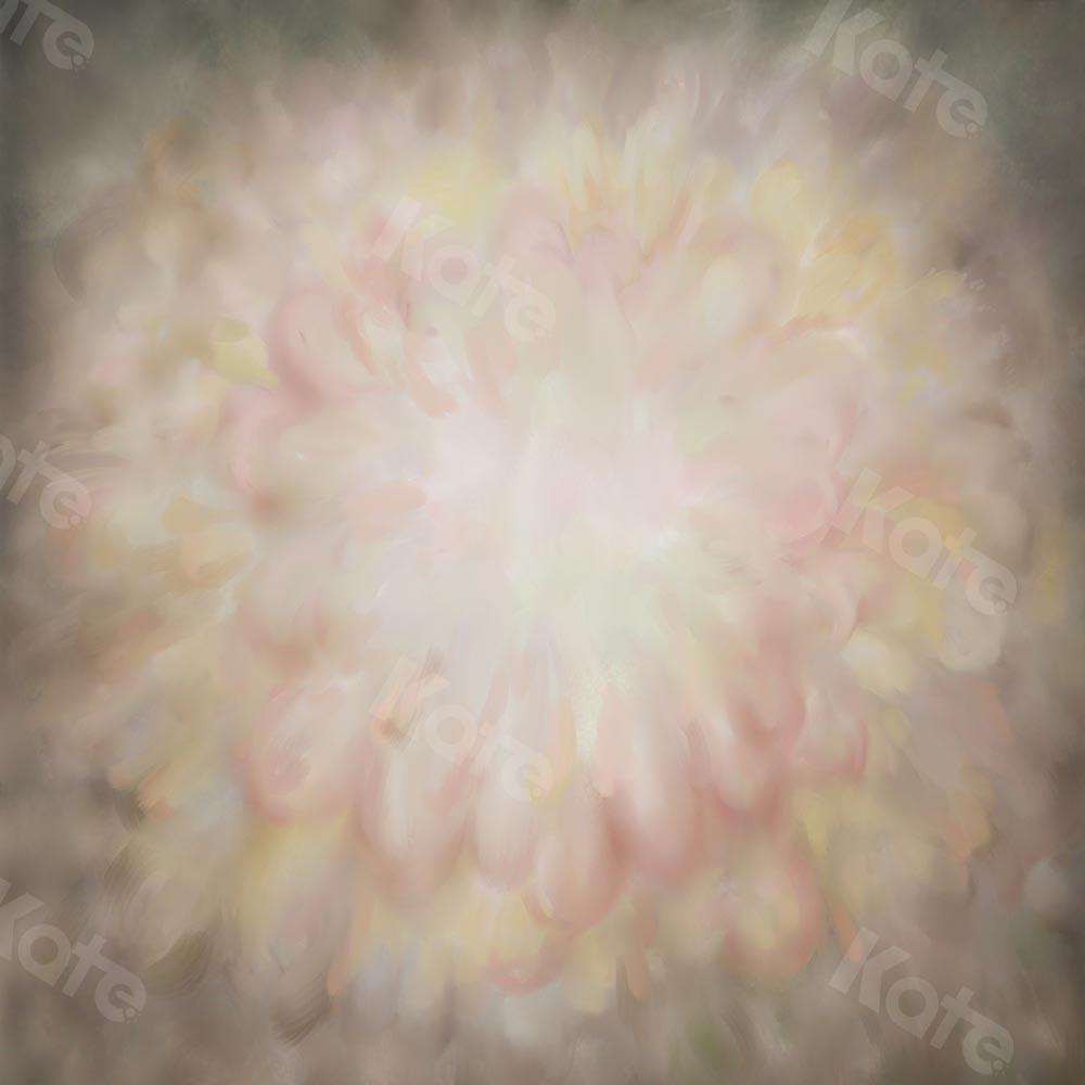 Kate Fine Art Verschwommene Blumen Strukturierter abstrakter Hintergrund von GQ