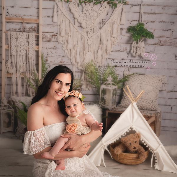 Kate Sommer Muttertag Boho Tapisserie Hintergrund von Emetselch - Kate Backdrop.de