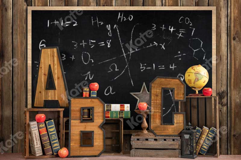 Kate schulanfang Schule Sommer Tafel Hintergrund von Emetselch - Kate Backdrop.de