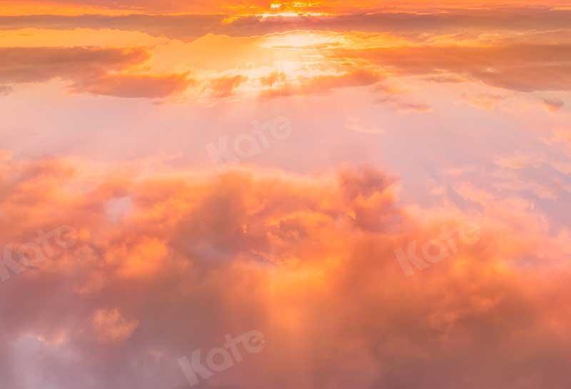 Kate Dämmerung orange Himmel Sommer Hintergrund von Kate