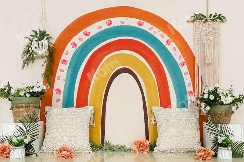 Kate Boho Regenbogen Sommer Mädchen Hintergrund von Emetselch - Kate Backdrop.de