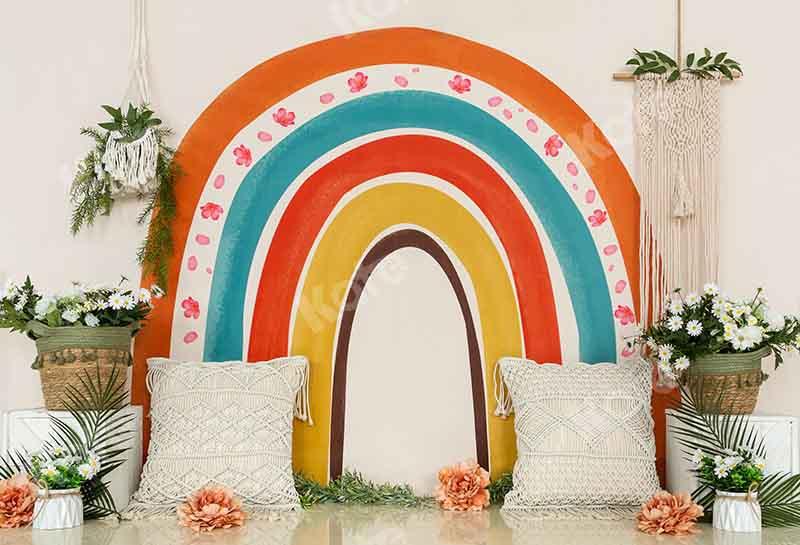 Kate Boho Regenbogen Sommer Mädchen Hintergrund von Emetselch - Kate Backdrop.de