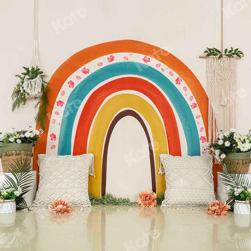 Kate Boho Regenbogen Sommer Mädchen Hintergrund von Emetselch - Kate Backdrop.de