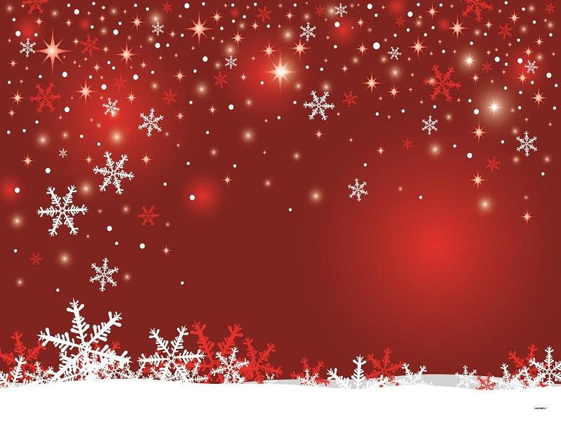 Katebackdrop：Kate Red Wall Background Snowflake Marry Christmas Backdrops