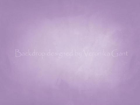 Kate Soft Purple Texture Backdrop von Veronika Gant entworfen