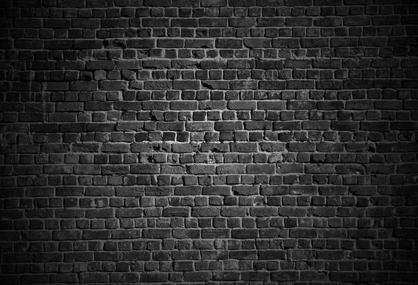 Kate Schwarze Backsteinmauer für Fotografie - Kate Backdrop.de