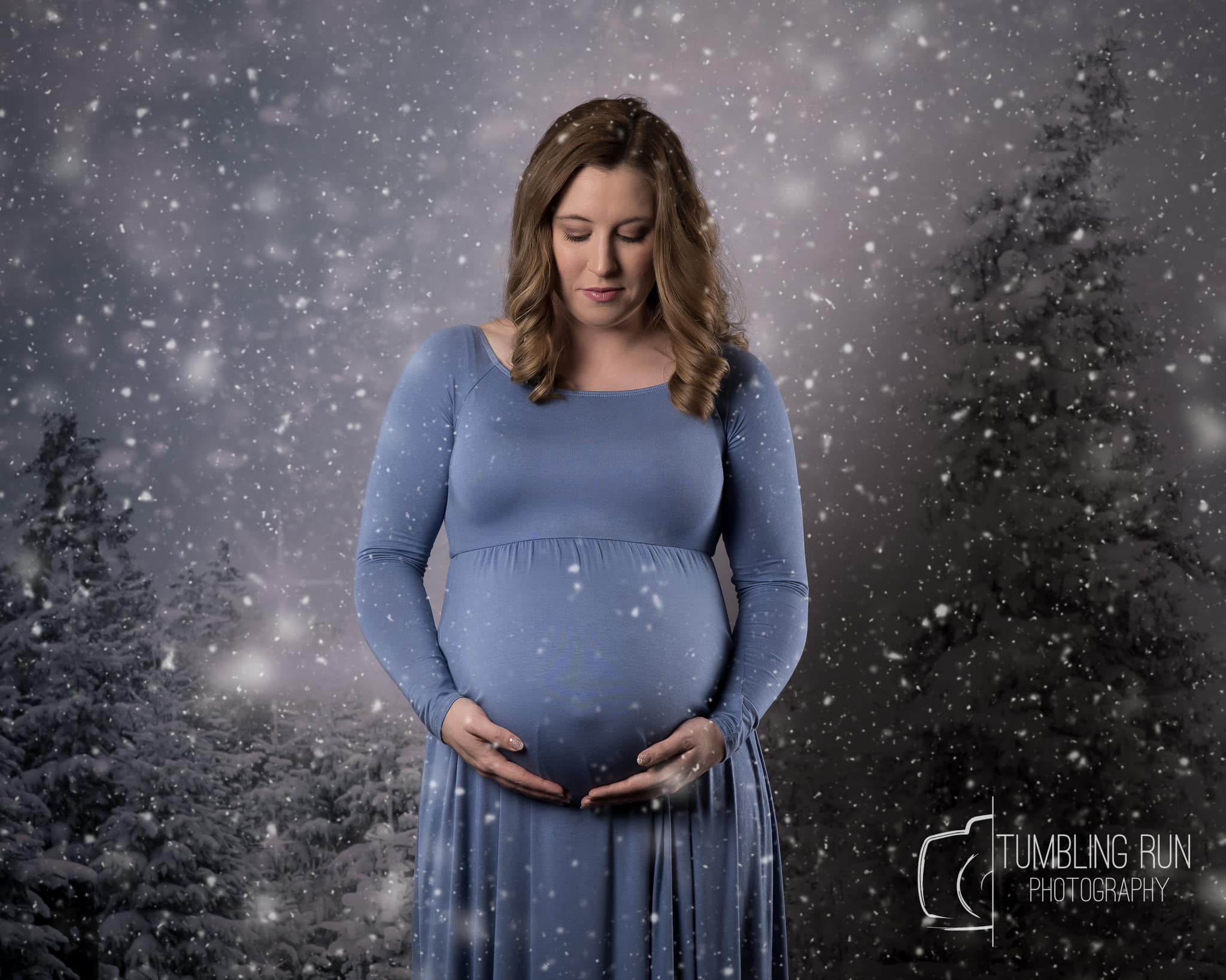Kate Winter-Schnee-Waldhintergründe für Fotografie - Kate Backdrop.de