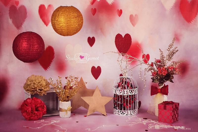 Kate Liebe Valentinstag Hintergrund von Studio Gumot - Kate Backdrop.de