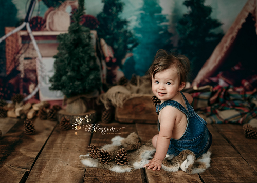 Kate Wald Geburtstag Kinder Hintergrund für Fotografie von Megan Leigh Photography - Kate Backdrop.de