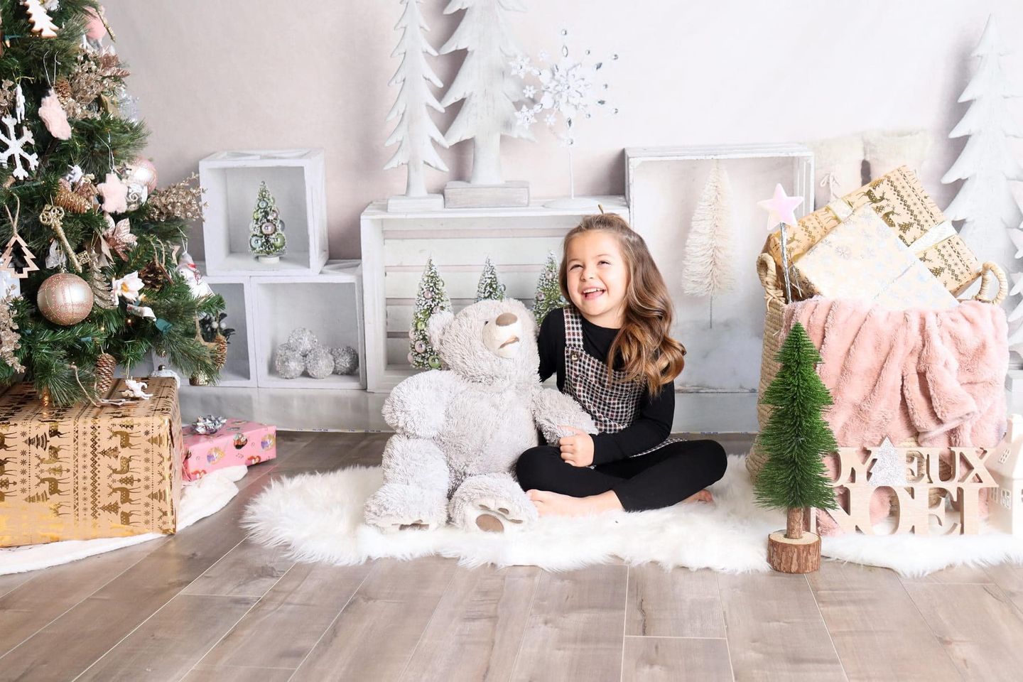 Kate Weihnachtseleganter Winter-Anzeigen-Hintergrund für die Fotografie entworfen von Mandy Ringe Photography