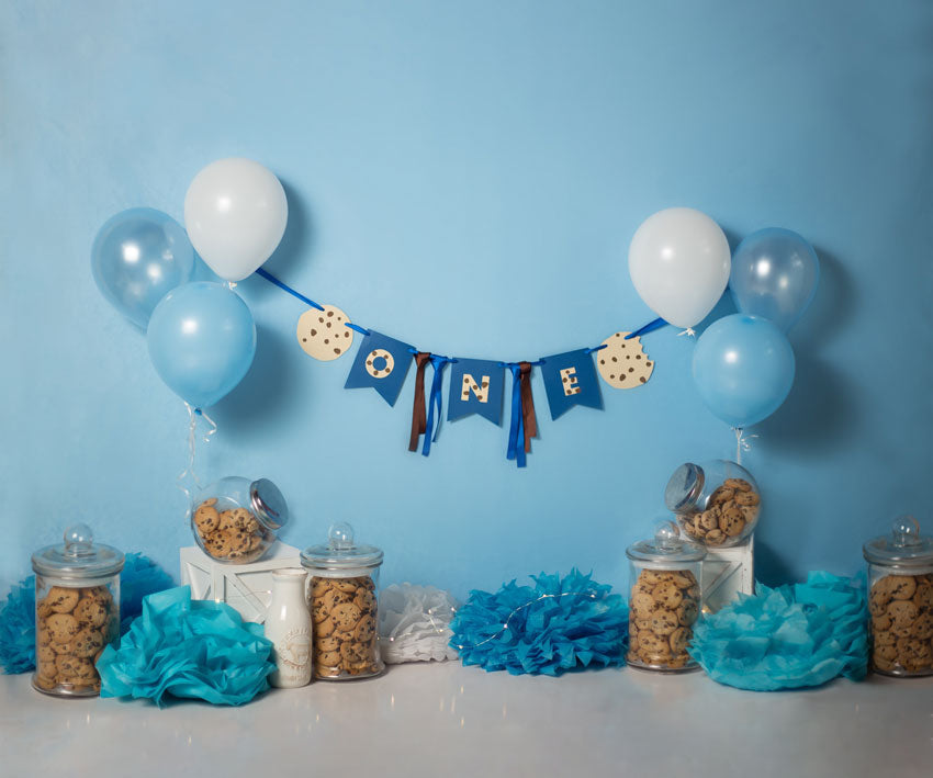 Kate Plätzchen Monster Kinder Hintergrund Geburtstag von Laura Lee Photography - Kate Backdrop.de
