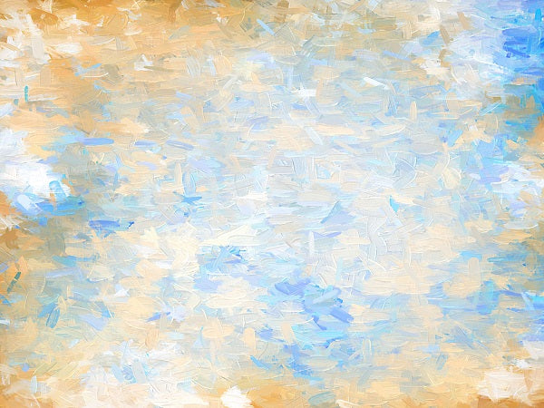 Öl Malerei Orange und Blau Warm Farbe Abstrakt Hintergrund