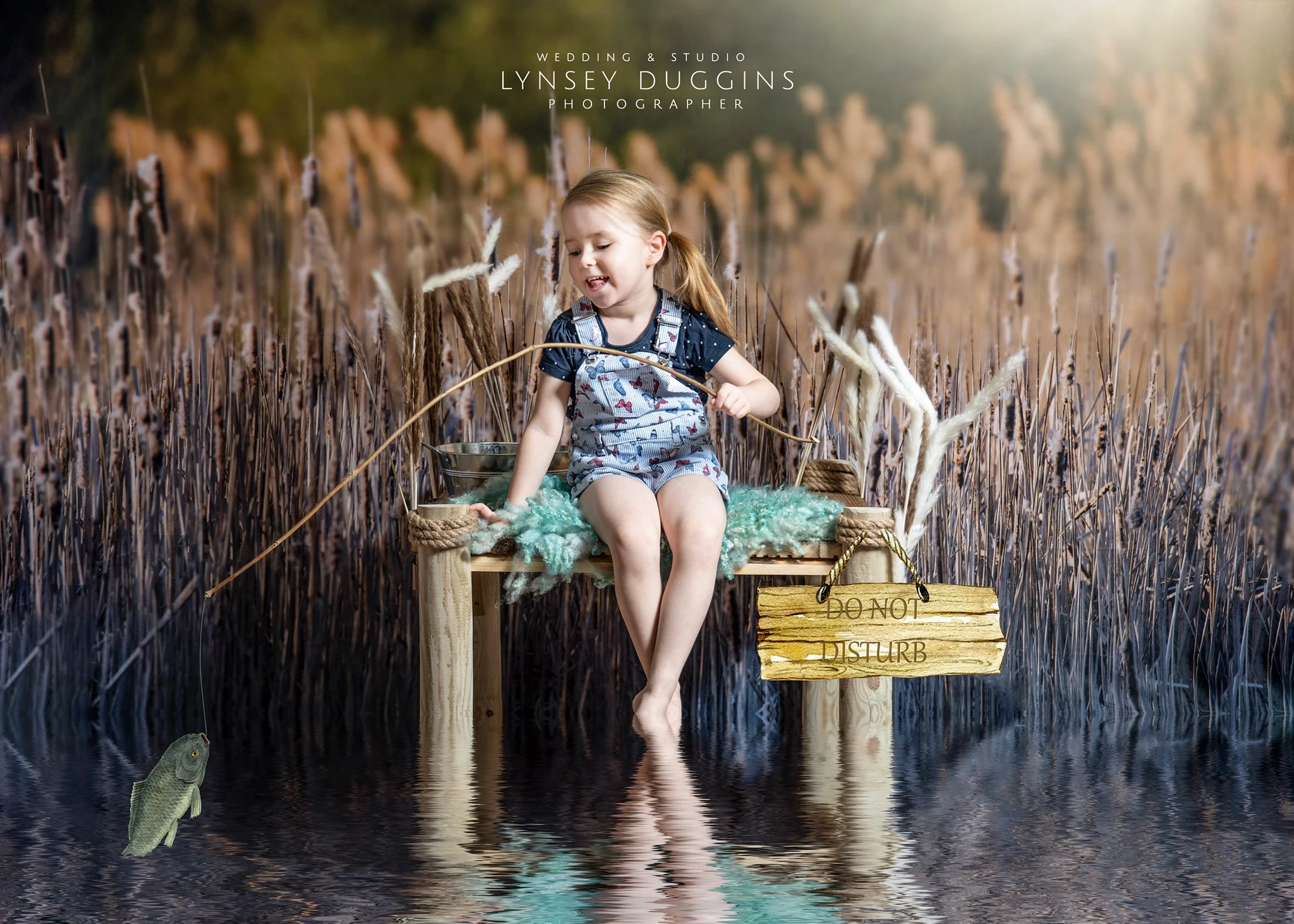 Kate Herbst Schilf Landschaft Hintergrund Entworfen von Pine Park Collection - Kate Backdrop.de