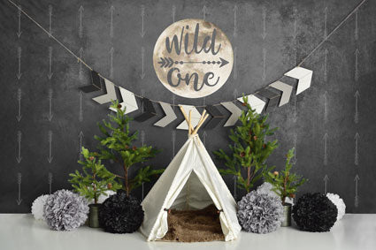 Kate Erster Geburtstag eines wilden Jungen Hintergrund Entworfen von Mandy Ringe Photography - Kate Backdrop.de