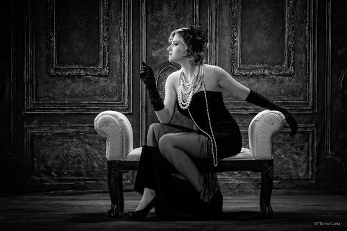 Kate Retro tiefe blaue Wand Tür Fotografie Hochzeit Hintergrund - Kate Backdrop.de