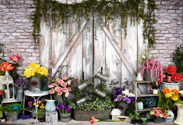 Kate  Frühlingsblüten Blumen Hintergrund entworfen von Arica Kirby Photography - Kate Backdrop.de