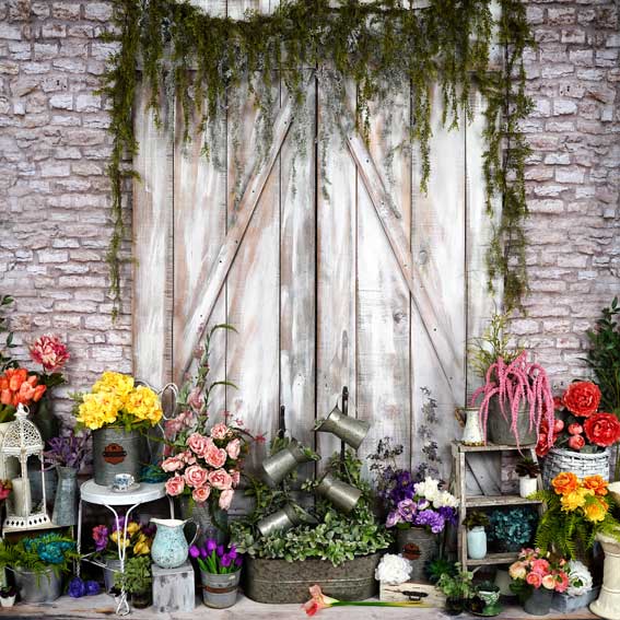 Kate  Frühlingsblüten Blumen Hintergrund entworfen von Arica Kirby Photography - Kate Backdrop.de