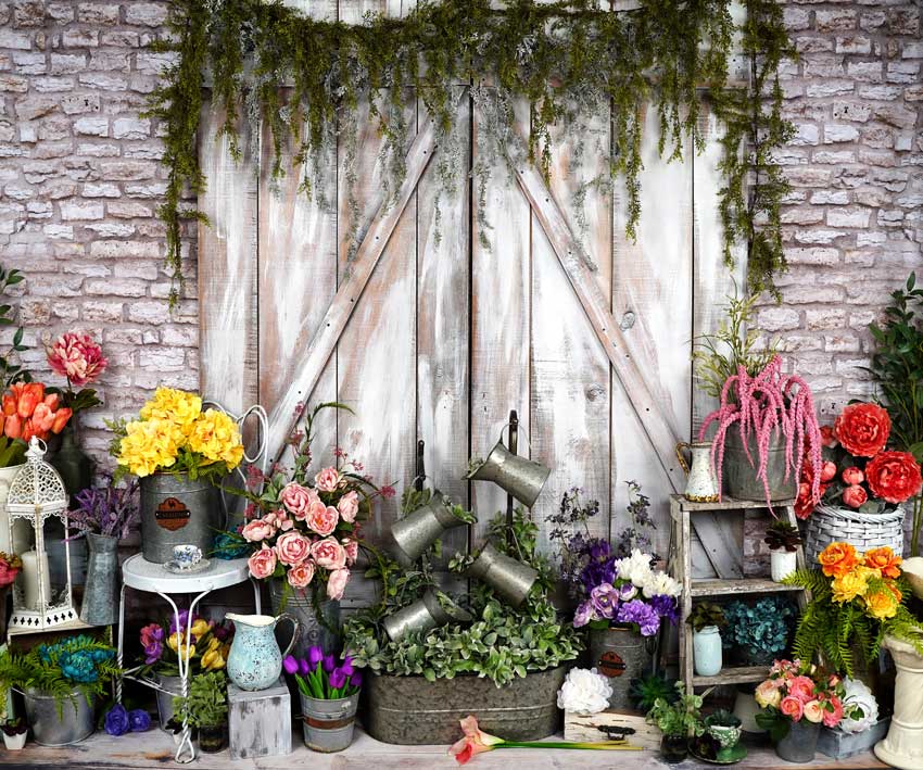 Kate  Frühlingsblüten Blumen Hintergrund entworfen von Arica Kirby Photography - Kate Backdrop.de