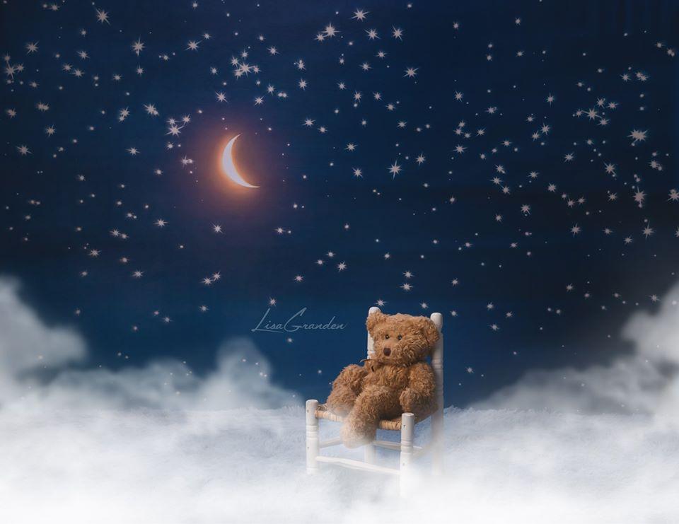 Kate Mond & Sterne Hintergrund für Fotografie Entworfen von Lisa Granden