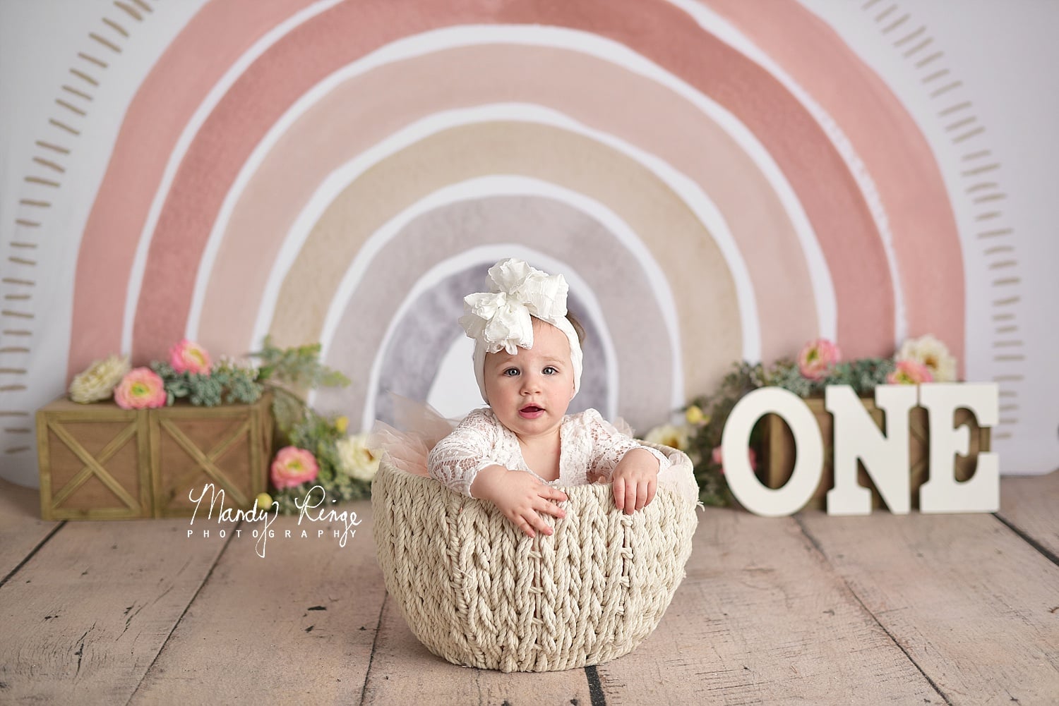 Kate Boho Regenbogen Geburtstag Hintergrund Entworfen von Mandy Ringe Photography - Kate Backdrop.de