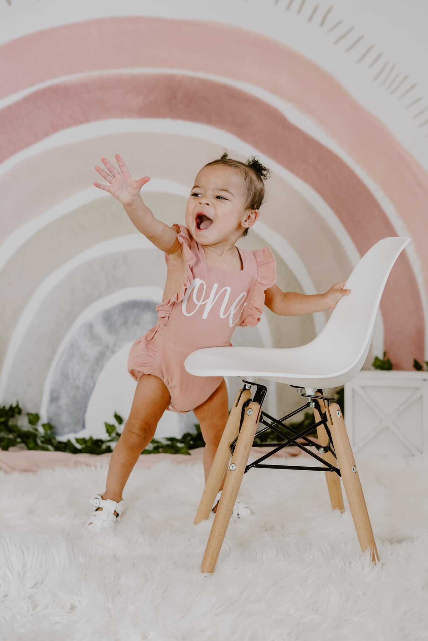 Kate Boho Regenbogen Geburtstag Hintergrund Entworfen von Mandy Ringe Photography - Kate Backdrop.de