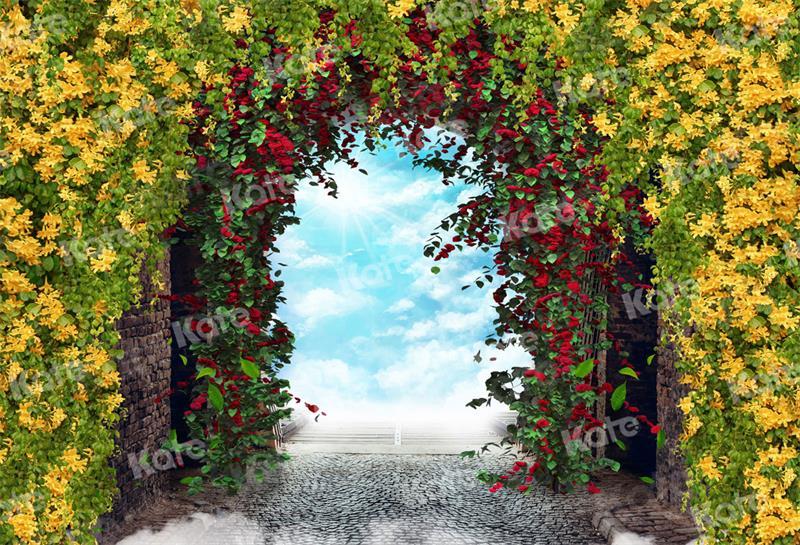 Kate Blumen Wald Landschaft Natur Hochzeit Hintergrund für Fotografie - Kate Backdrop.de