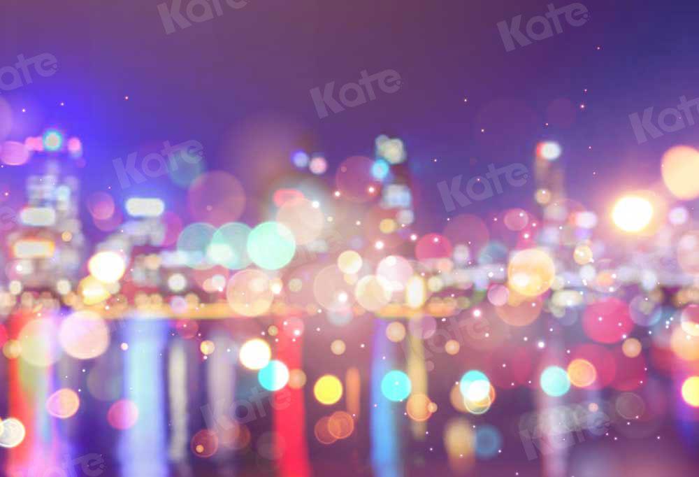 Kate Stadt abstrakter Bokeh Bunt Hintergrund für Fotografie