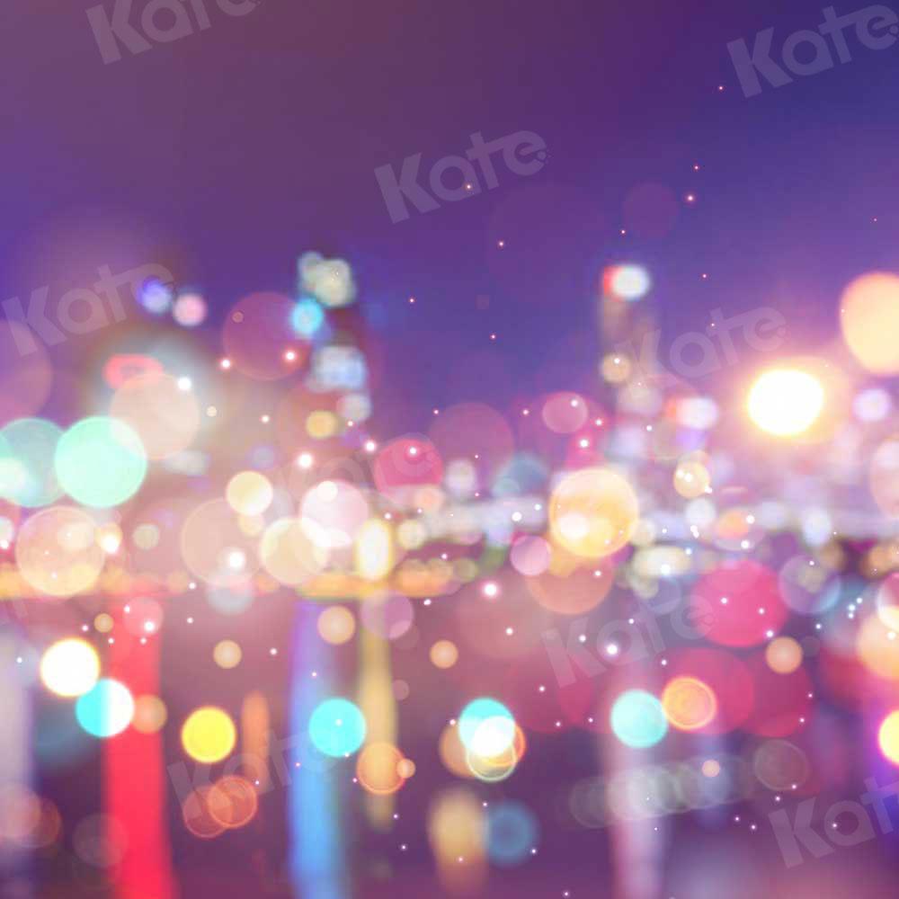 Kate Stadt abstrakter Bokeh Bunt Hintergrund für Fotografie