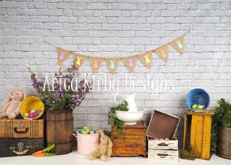 Kate  Ostern Hintergrund Kinder von Arica Kirby - Kate Backdrop.de