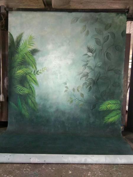 KateMisty Dschungel Spray Painted Backdrop