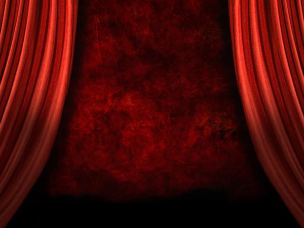 Katebackdrop：Kate Burgundy Curtain Stage Backdrop Background
