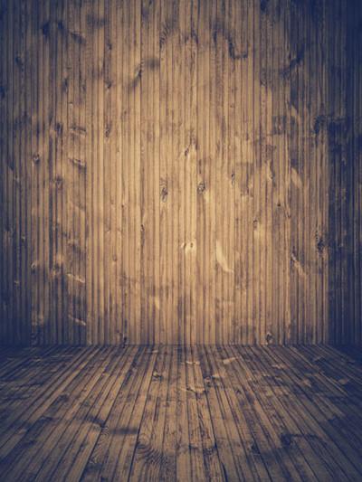 Katebackdrop：Kate Brown Wood With floor Background
